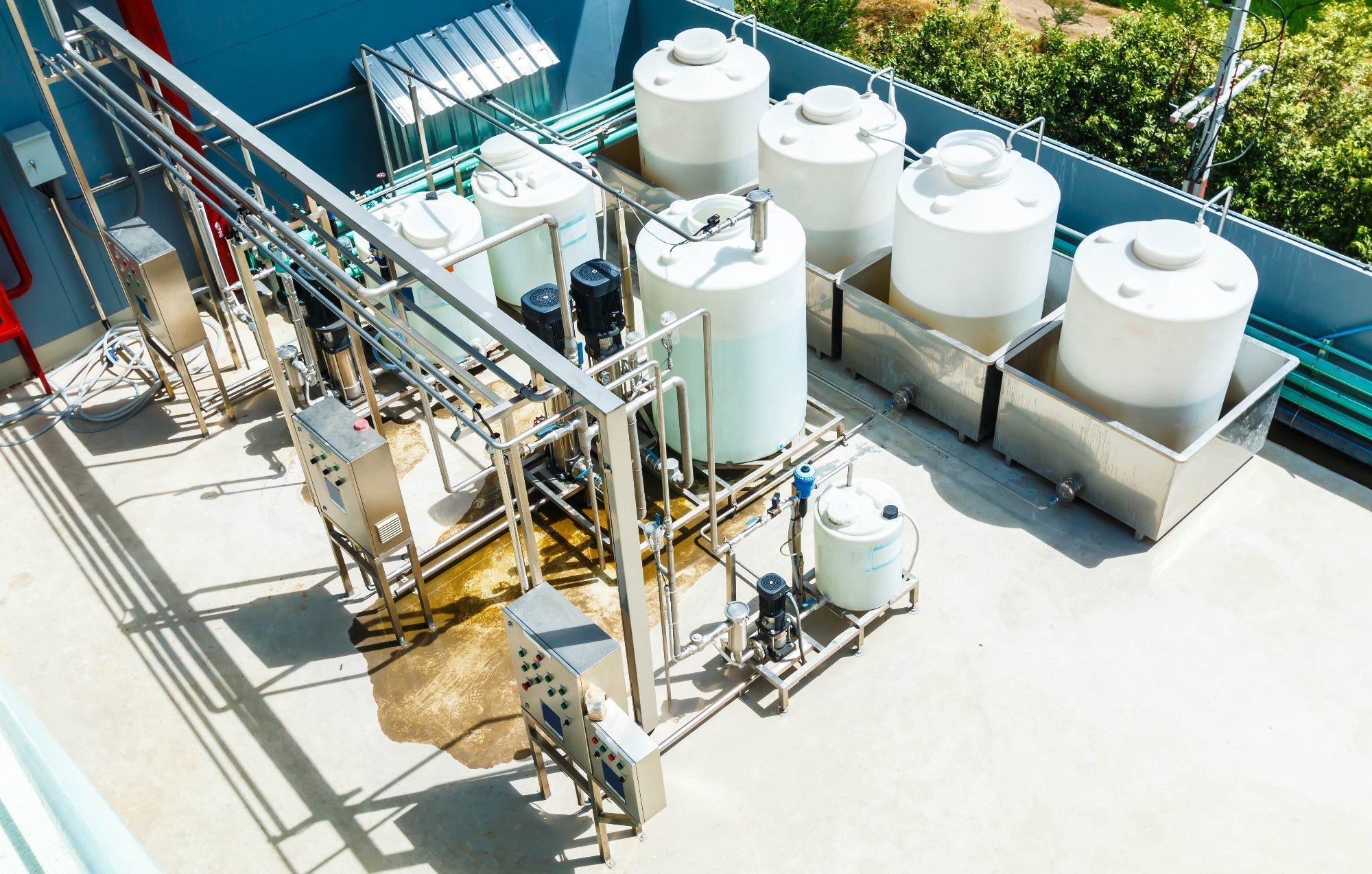 industrial effluent water treatment plants